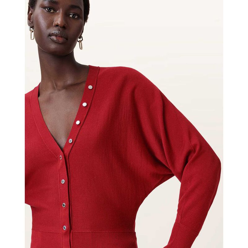 AllSaints Honor V-Neck Cardigan image number 2